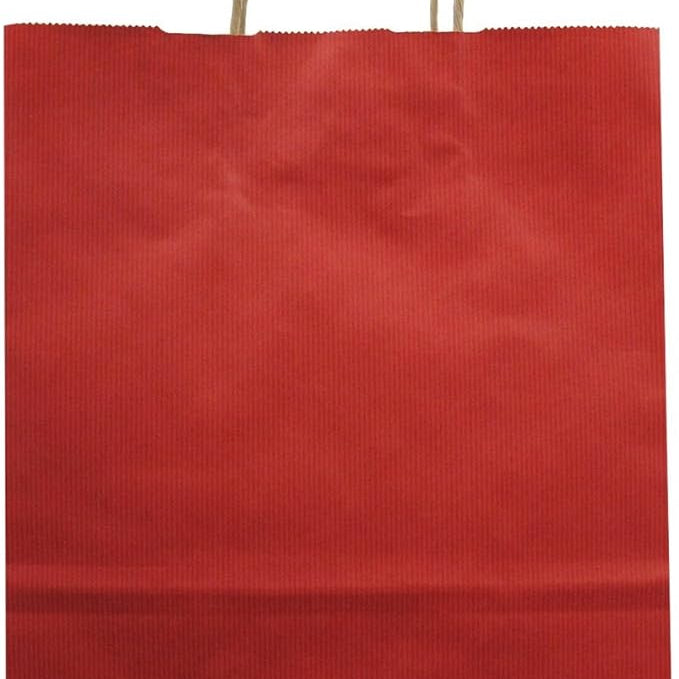 Gift Tote Kraft Red MW-20622
