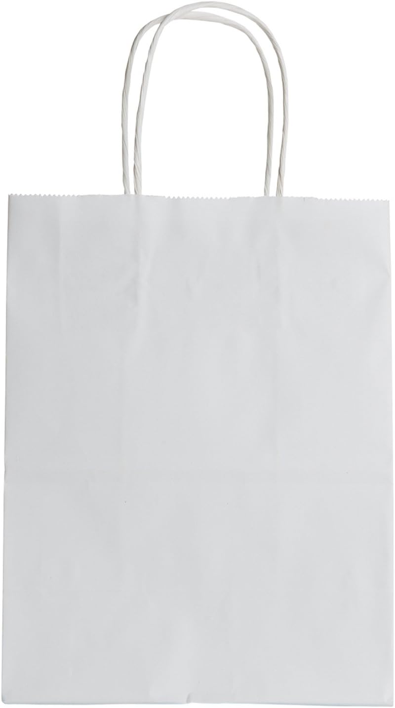 Gift Tote Kraft White MW-20630