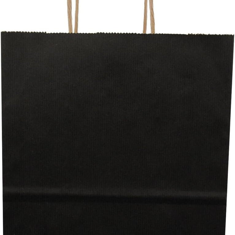 Gift Tote Kraft Black MW-20631