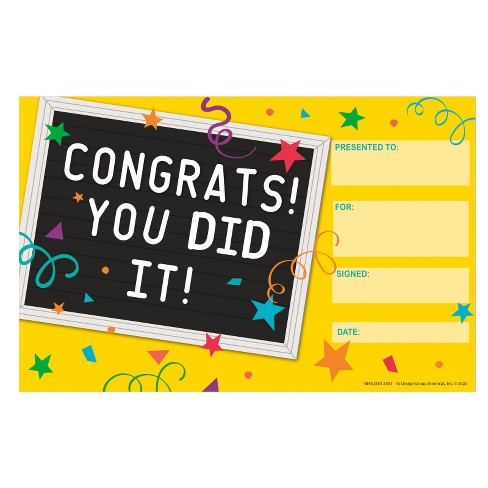 Congrats Recognition Award MW-20656