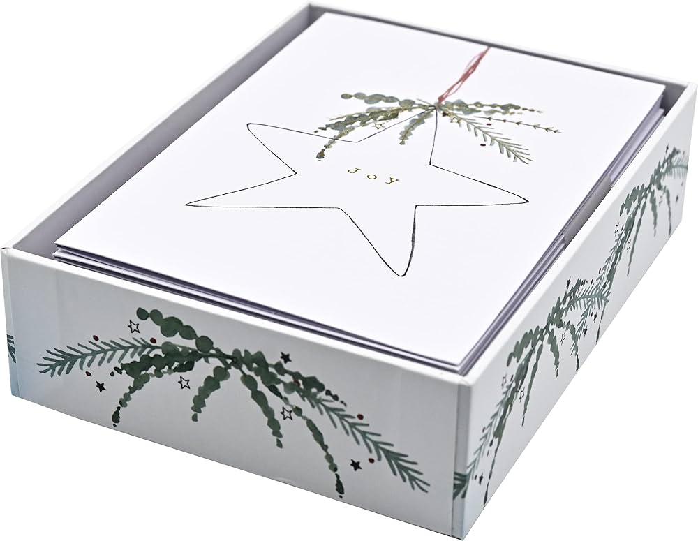 Holiday Boxed Cards Star MW-20732_77780d03-6a42-4a68-9195-4fc65df8e5b0