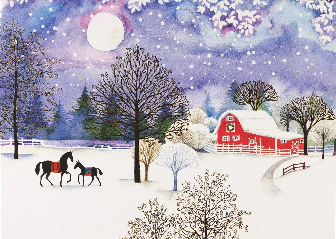 Holiday Boxed Cards Horses MW-20736_1f75ccab-1f32-4208-89a5-32398d18771d