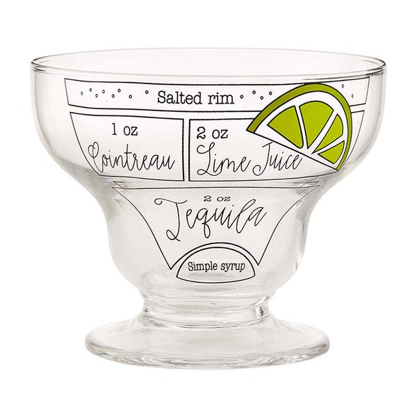 Margarita Recipe Glass MW-20784