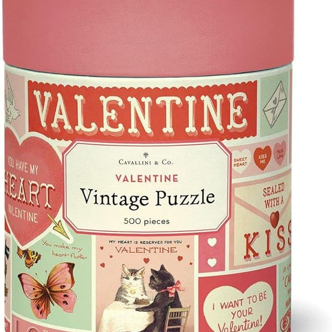 Vintage Valentine's Day 500 Piece Puzzle MW-20880