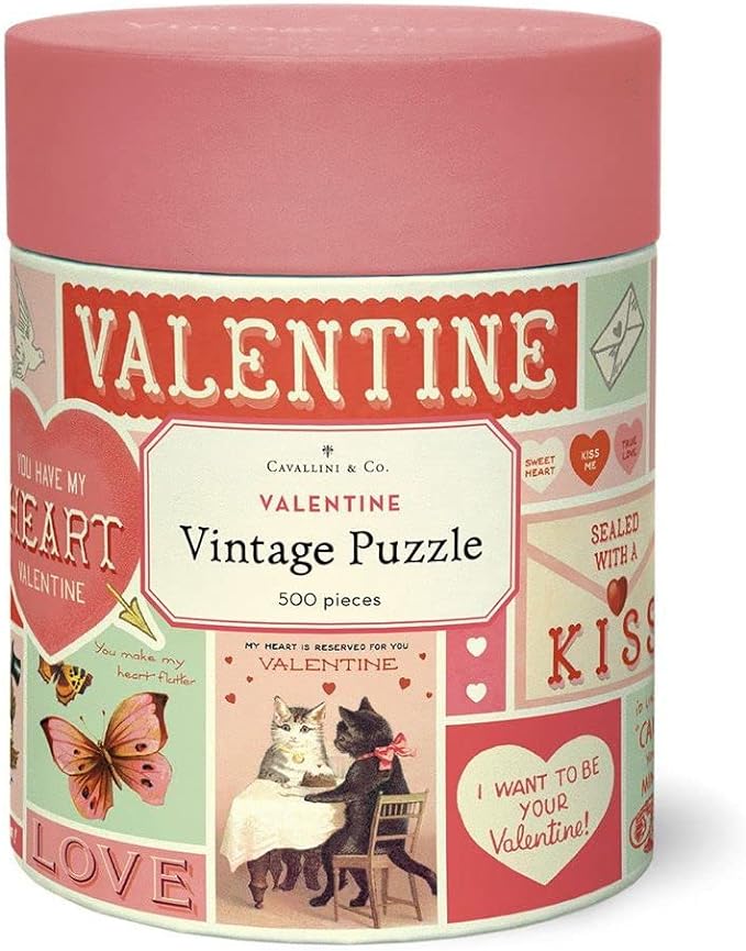 Vintage Valentine's Day 500 Piece Puzzle MW-20880