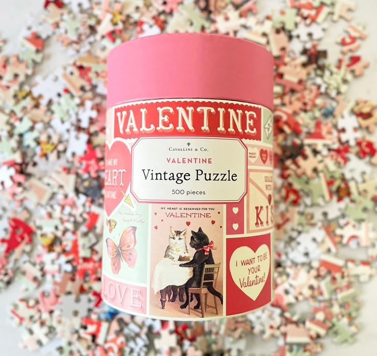Vintage Valentine's Day 500 Piece Puzzle MW-20880_3
