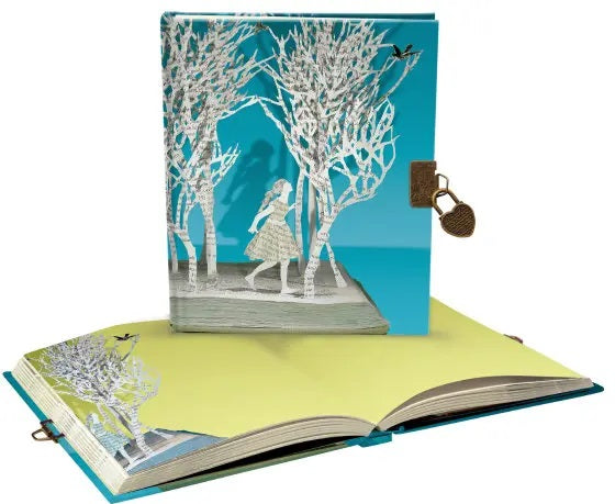 Paper Tree Girl Lockable Diary MW-20889