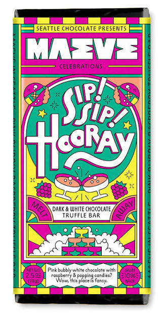 Maeve Sip! Sip! Hooray Truffle Bar - 2.5 oz MW-20982_e29c0201-1841-4edf-a74e-14e059e30a4a