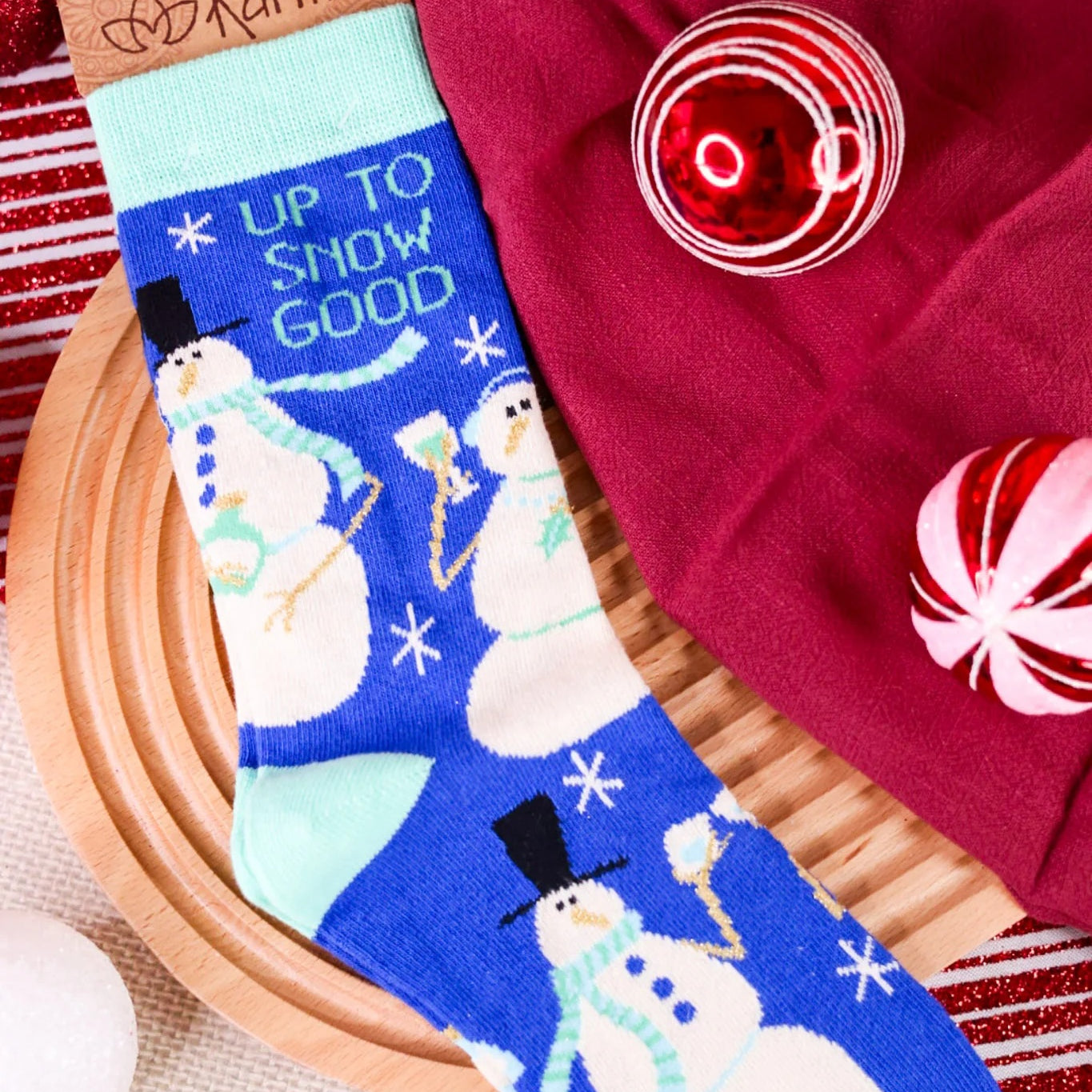 Snowman Holiday Socks MW-20987
