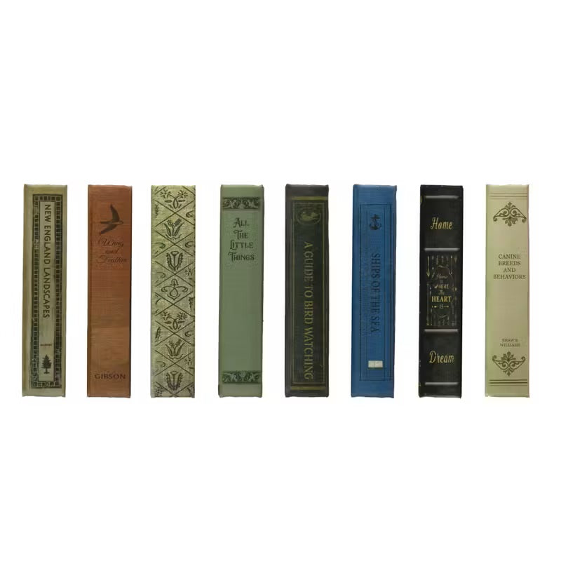 Canvas Book Storage Box MW-20995_1