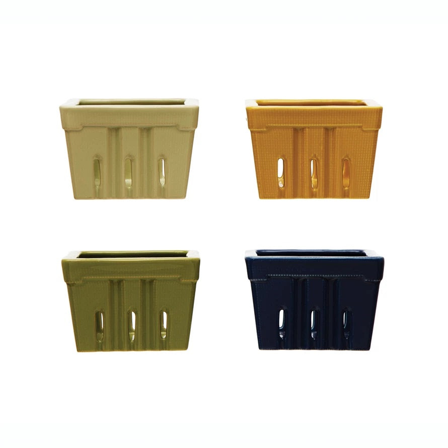 Stoneware Berry Basket MW-21017