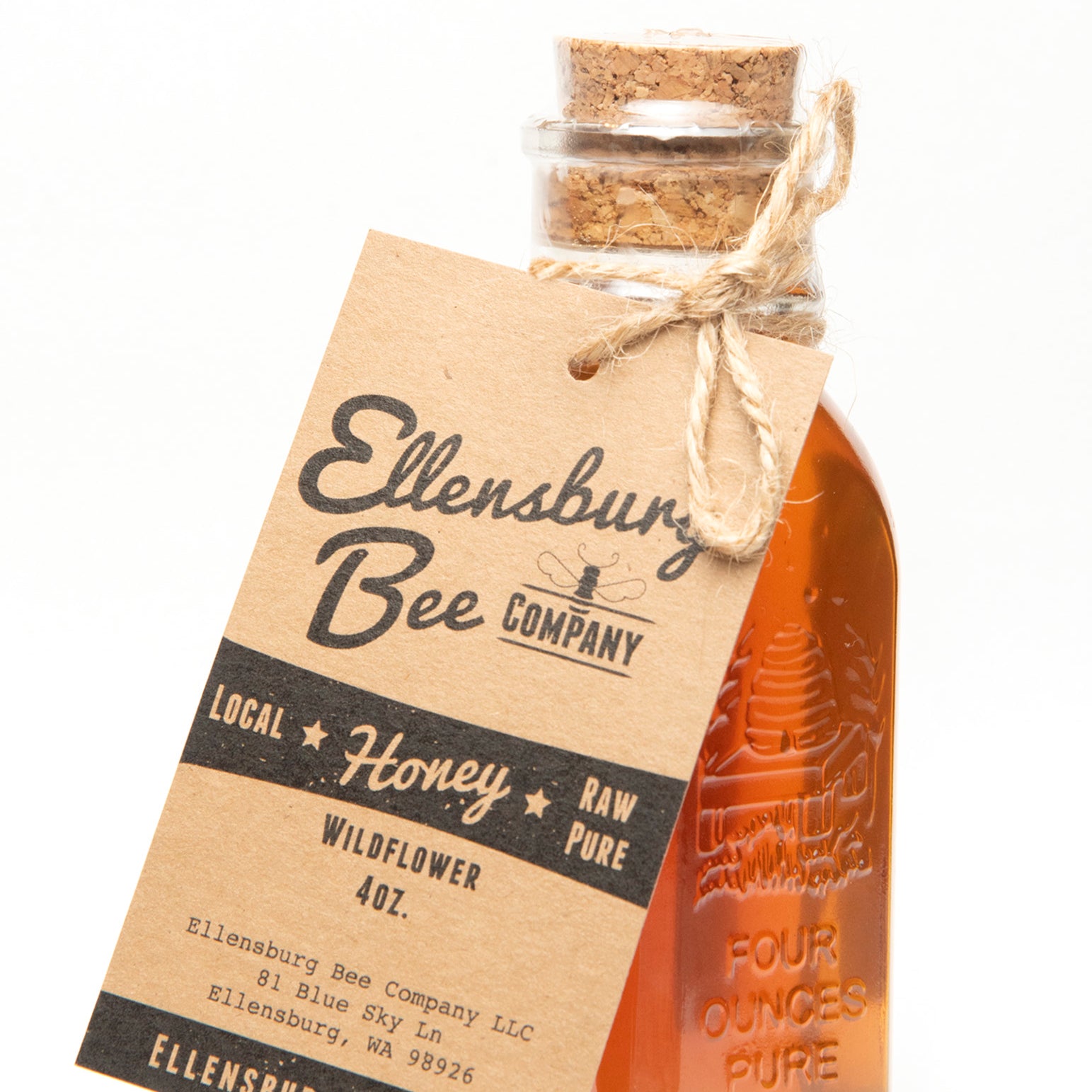Ellensburg Bee Company Pure Honey - 4Oz MW-21029