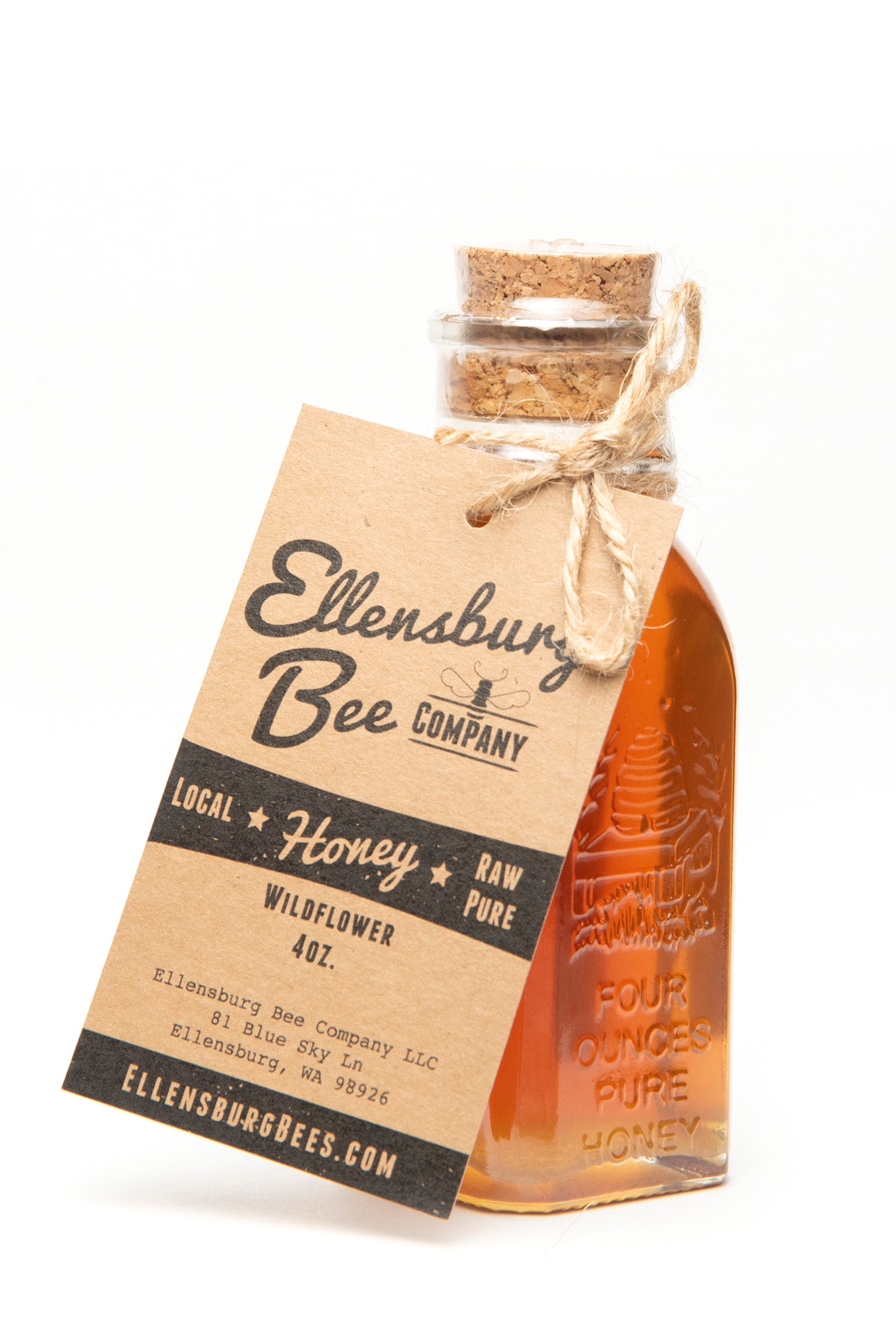 Ellensburg Bee Company Pure Honey - 4Oz MW-21029