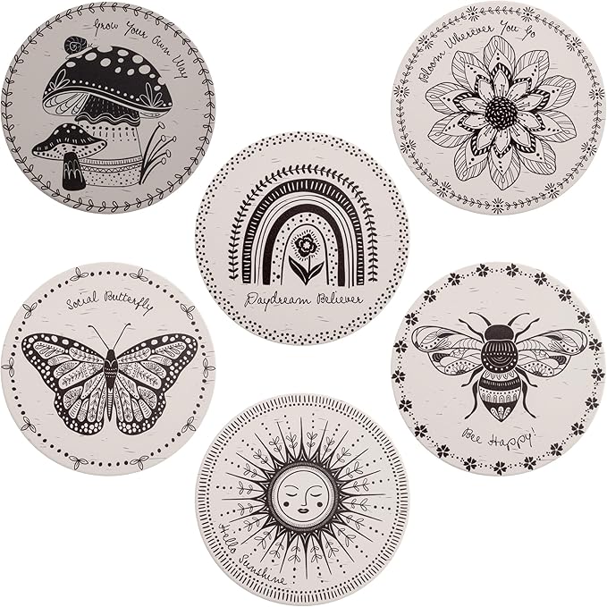 Boho Coasters Garden MW-21032