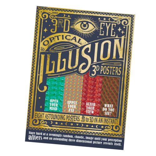 Optical Illusion 3D Posters MW-21057