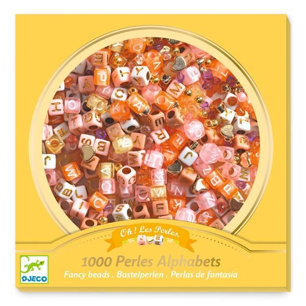 Alphabet Beads Gold MW-21113