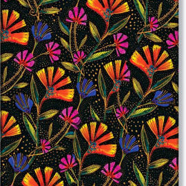 Wild Flowers Midi Dot Journal MW-21126