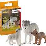 Mother Wolf And Pups MW-21170