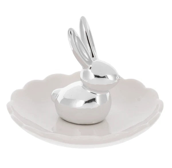Silver Rabbit Ring Holder MW-21202