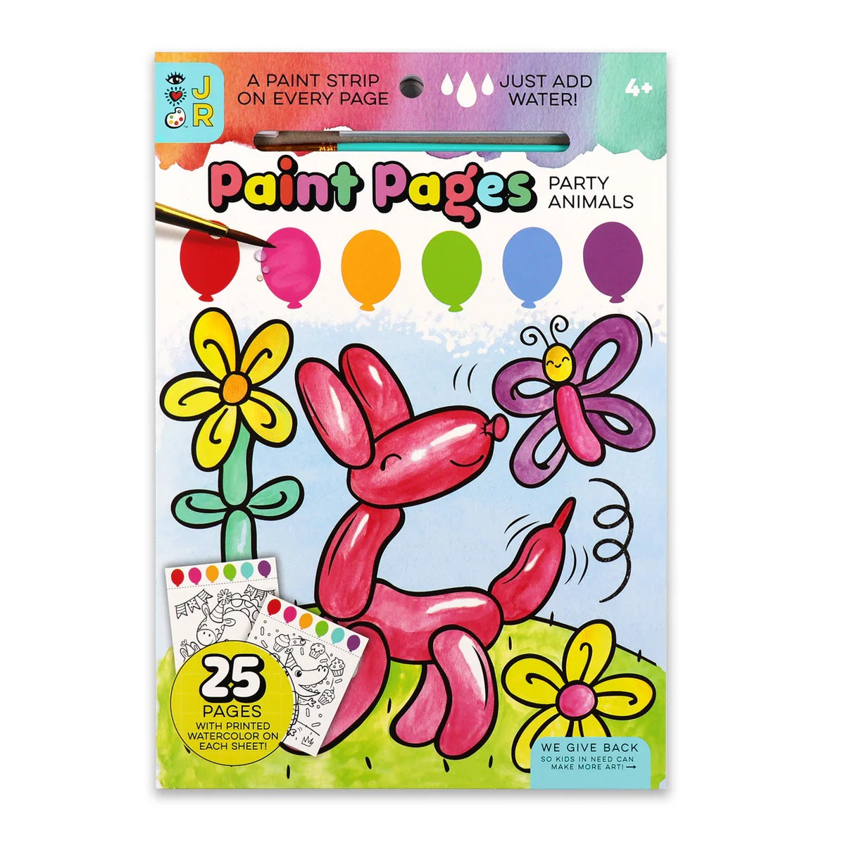 Paint Pages Party Animals MW-21257