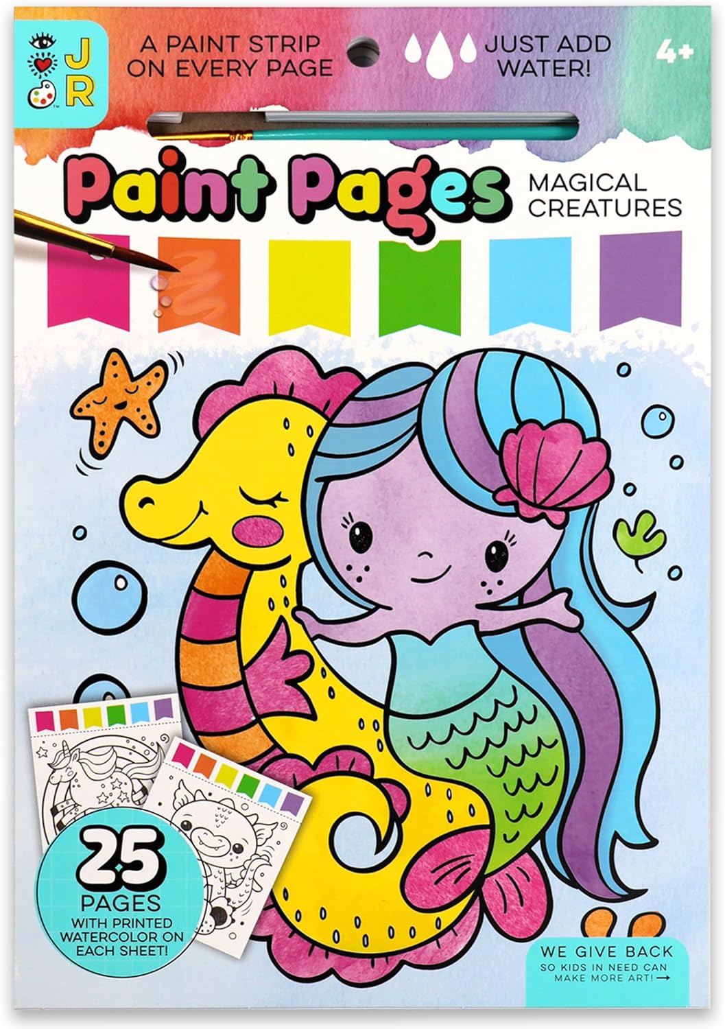 Paint Pages Magical Creatures MW-21258