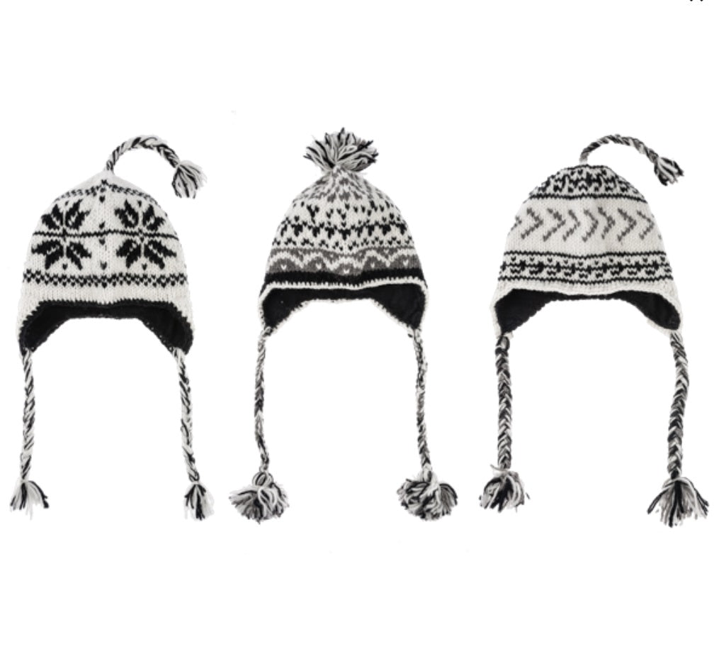 Knit Scandi Winter Hat MW-21265