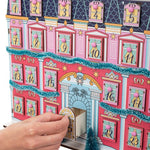 14-Inch Premium Wooden Christmas Advent House Calendar MW-21273