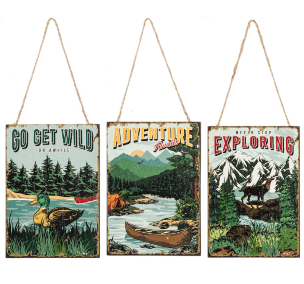 Outdoor Plaque Ornament MW-21275