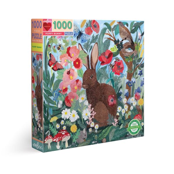 Puzzle Poppy Bunny 1000 Pc MW-21307