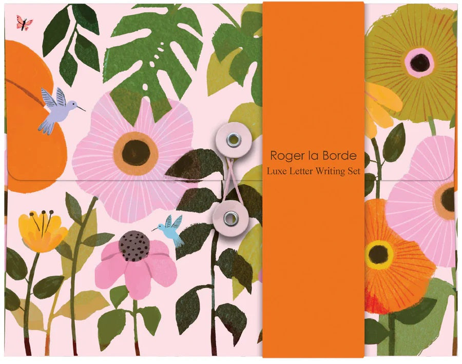 Stationery Set Pink Flowers MW-21310_cd6421f9-3d1f-4f5e-9936-7ff9de99d52f