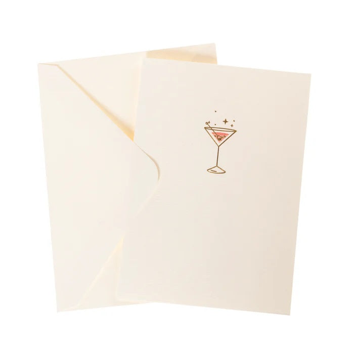 La Petite Notecards Martini MW-21338