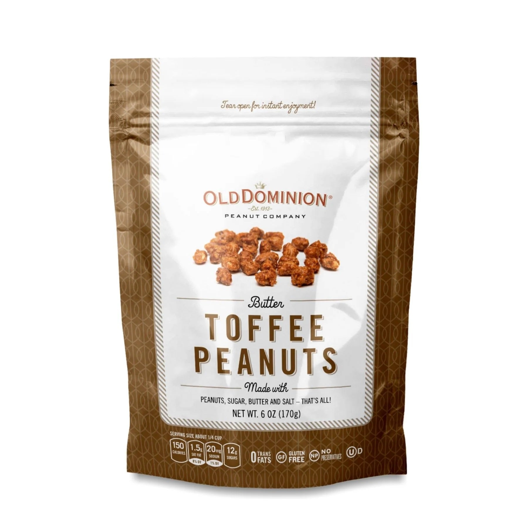 Natural Butter Toffee Peanuts MW-21344
