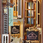 Diy Bookend Puzzle Romantic Venice Book Nook MW-21351_3
