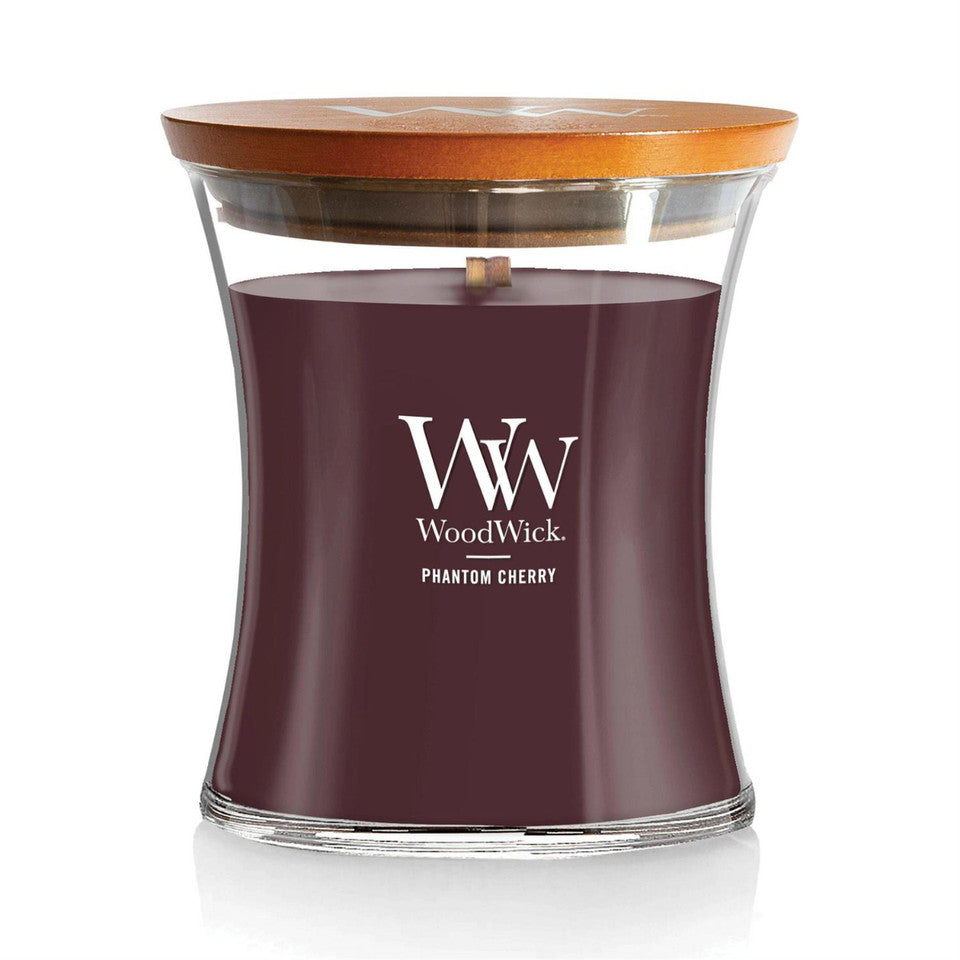 Woodwick Phantom Cherry Medium Candle MW-21362