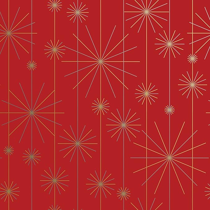 Roll Wrap Starburst Red MW-21388