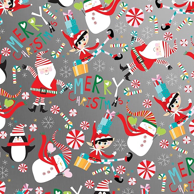 Jumbo Roll Wrap Snow Joy - 10' X 30" MW-21392