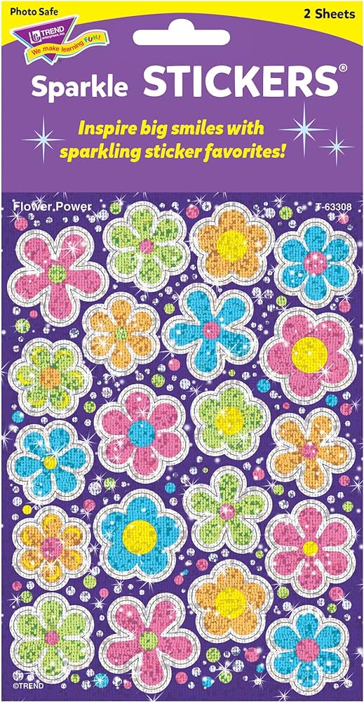 Flower Power Stickers MW-21410
