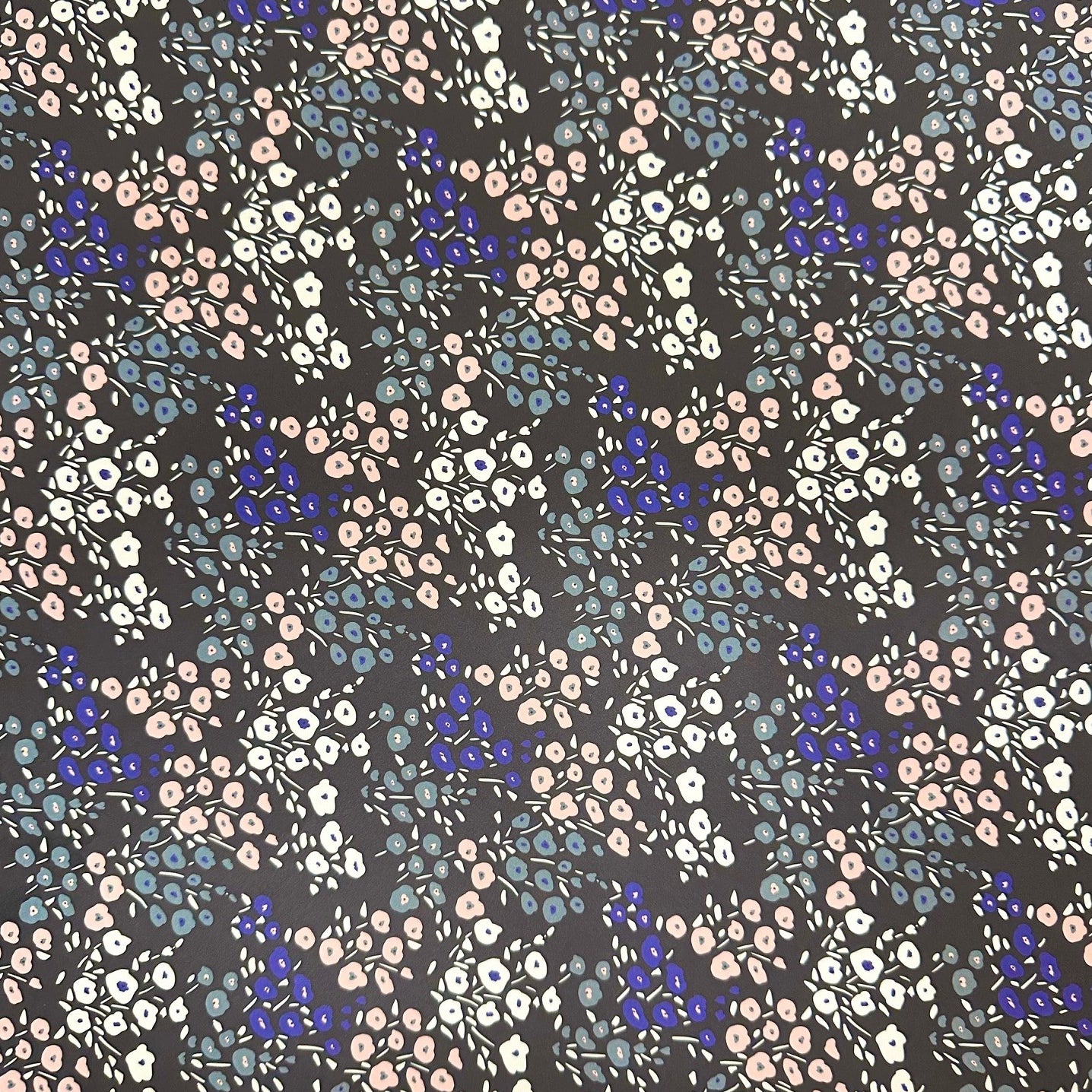 Flat Wrap Ditsy Floral Black MW-21432