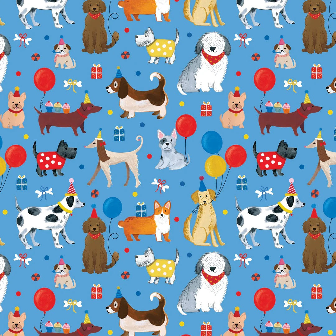 Roll Wrap Party Dogs - 5' X 30" MW-21449