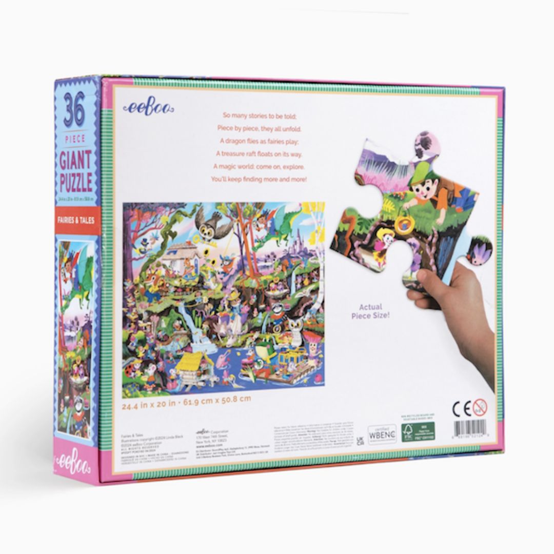 Fairies And Tales Giant Puzzle MW-21478_1