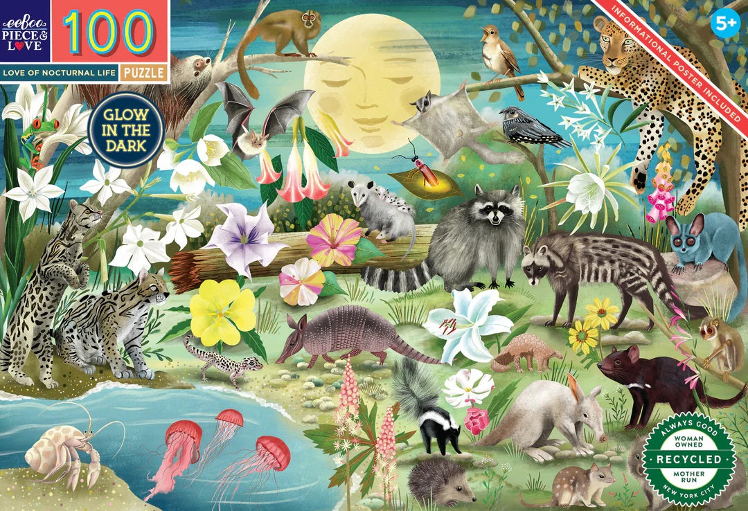 Nocturnal Life 100 Piece Puzzl MW-21480