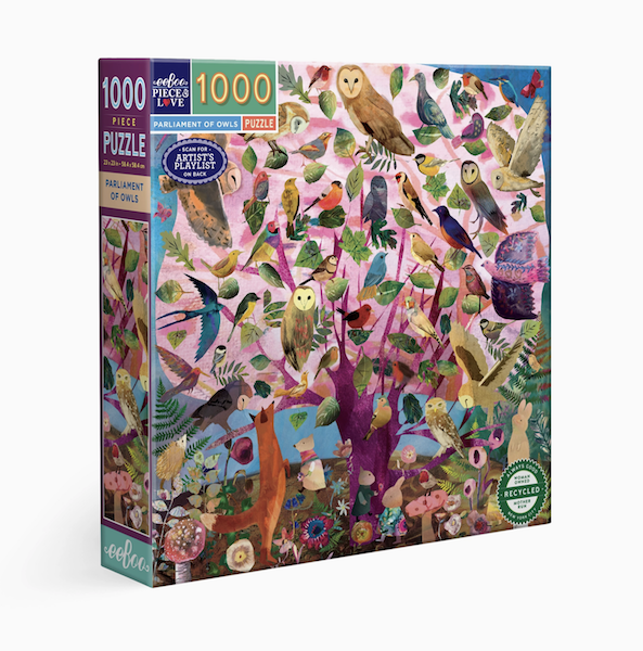 Parliament Of Owls 1000 Piece Puzzle - Eeboo MW-21493