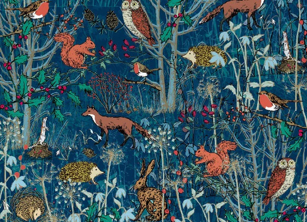 Sheet Wrap Moonlit Forest MW-21507