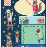 Sticker Labels Bow Wow Dog MW-21511