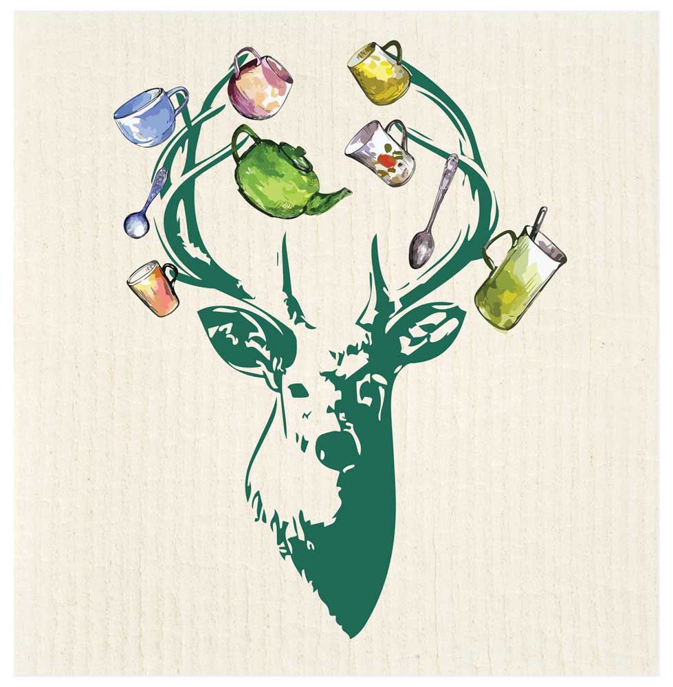 Swedish Dishcloth Deer MW-21522