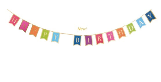 Happy Birthday Banner MW-21536