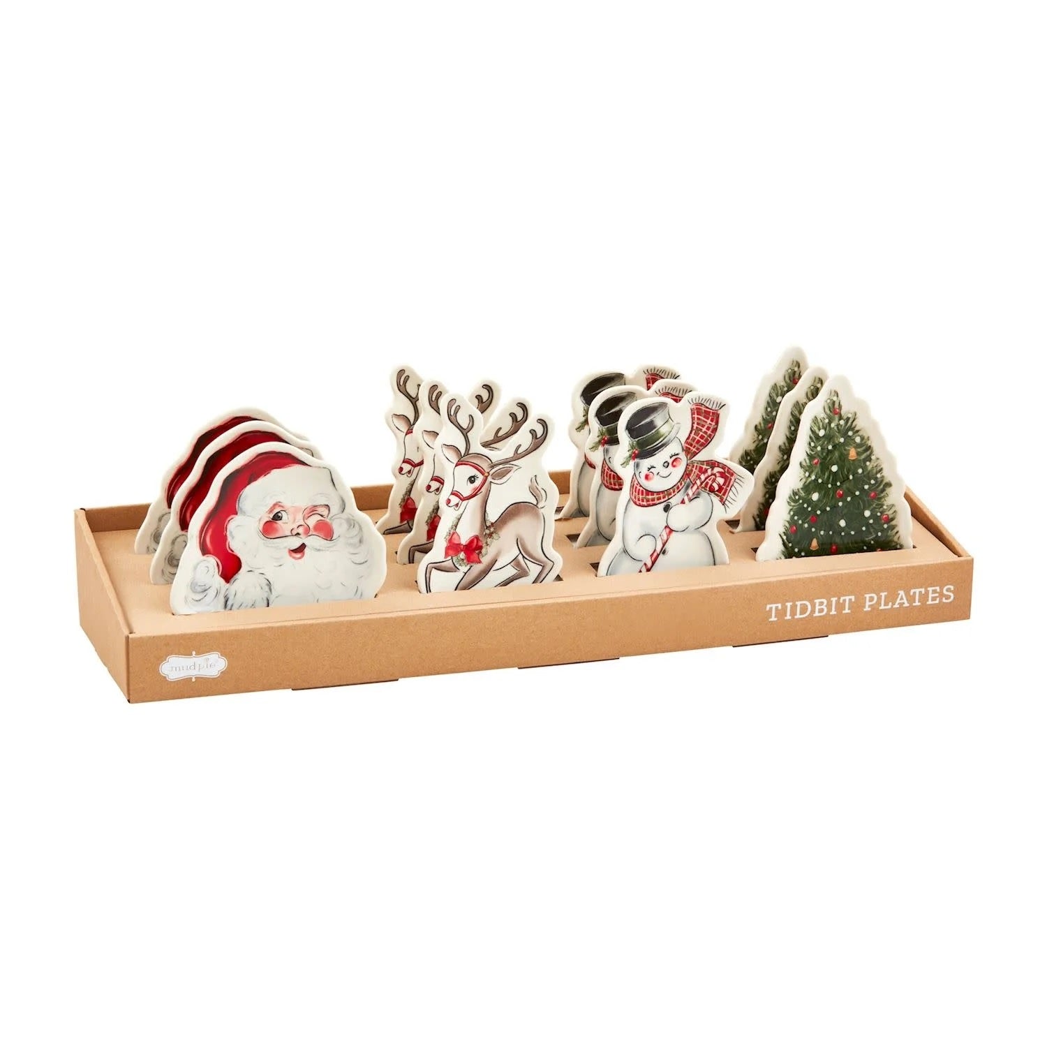 Classic Christmas Tidbit Tray MW-21546