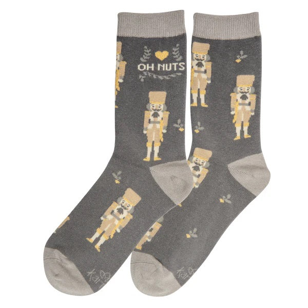 Holiday Socks Nut Cracker MW-21566