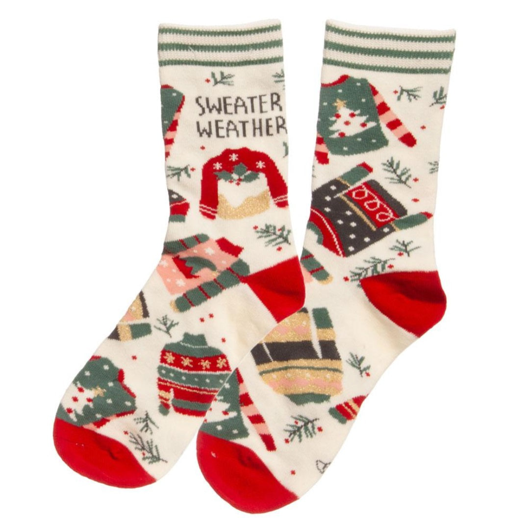 Holiday Socks Sweater MW-21568