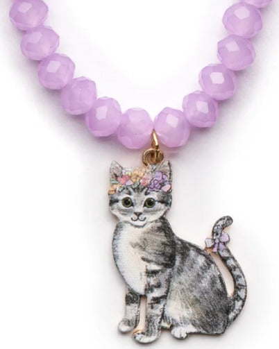 Spring Kitten Necklace MW-21573
